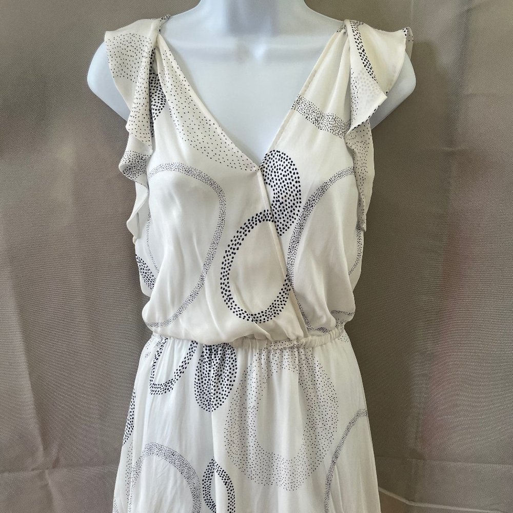 Ramy Brook Ciara Dot Silk Mini Dress